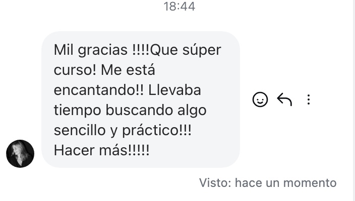 Testimonio de alumna 3